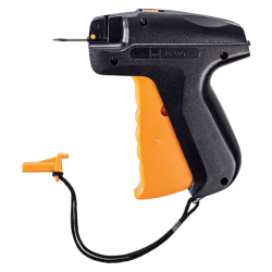Pistolet Sigel plastique avec aiguille noir/oragne