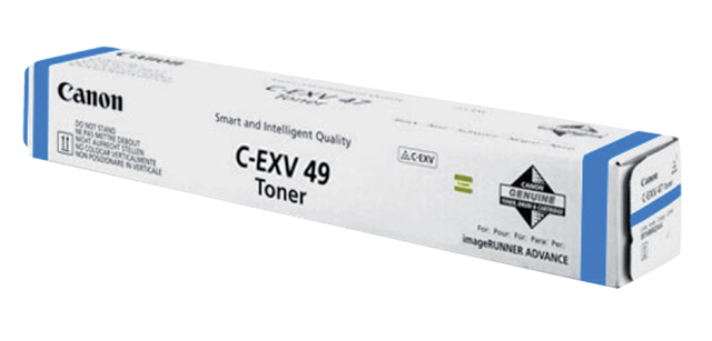 Cartouche toner Canon C-EXV 49 bleu