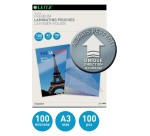 Pochette de plastification Leitz iLAM A3 2x100 microns 100 pièces