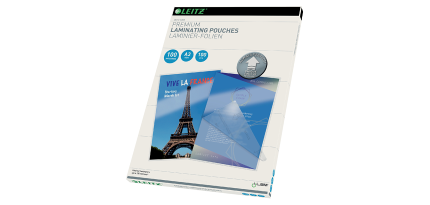 Pochette de plastification Leitz iLAM A3 2x100 microns 100 pièces