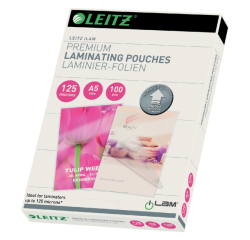 Pochette de plastification Leitz iLAM A5 2x125 micron 100 pièces