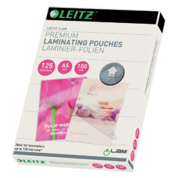 Pochette de plastification Leitz iLAM A5 2x125 micron 100 pièces