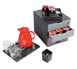 Coffee Point Box Durable 3385-58 anthracite-gris clair