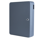 Armoire à clés, pour 140 porte-clés, ft 8 x 28 x 37 cm, gris foncé