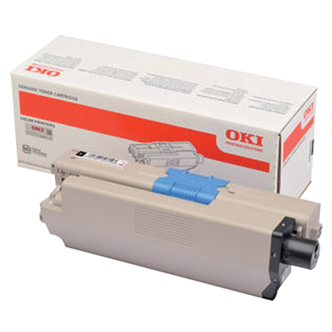 Toner Oki 46508716 zwart