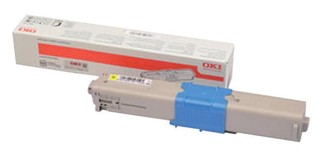 OKI - yellow - original - toner cartridge