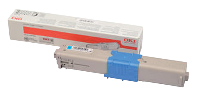 OKI - cyan - original - toner cartridge