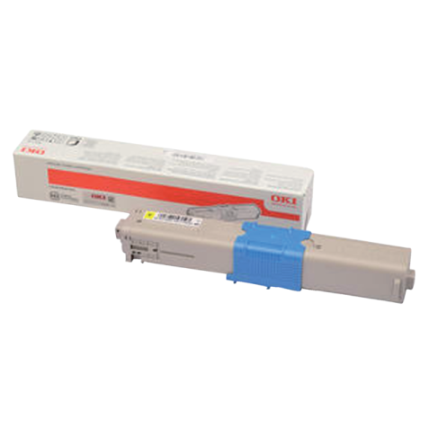 Toner Oki 46508709 geel