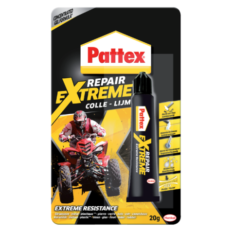 Alleslijm Pattex Repair Extreme tube 20 gram op blister