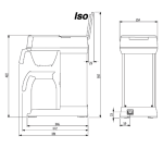 Machine à café filtre Bravilor Iso - Capacité 16 tasses