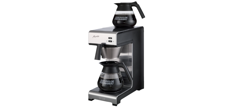Cafetière électrique Bravilor Mondo + 2 verseuses en verre