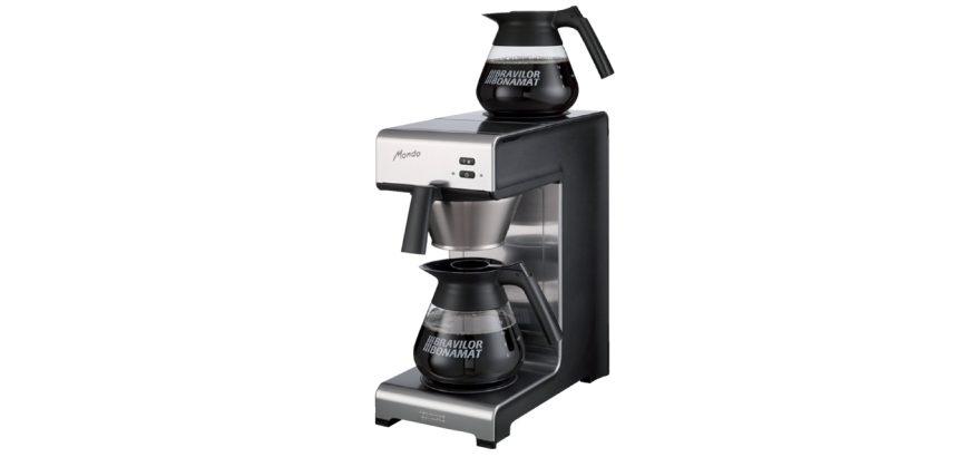 Koffiezetapparaat Bravilor Mondo inclusief 2 glazen kannen