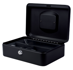Coffret caisse Pavo 250x180x90mm noir
