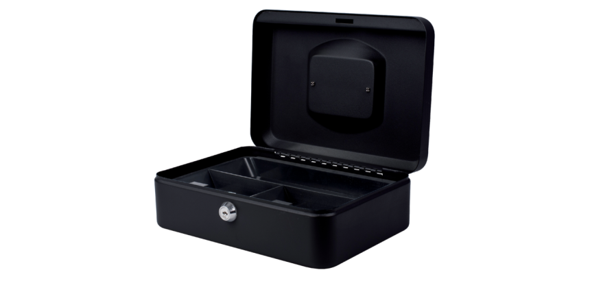 Coffret caisse Pavo 250x180x90mm noir