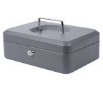 Geldkist Pavo 250x180x90mm grijs