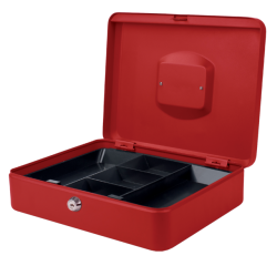 Geldkist Pavo 300x240x90mm rood
