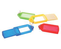Porte-clés Pavo avec système coulissant assorti 15 pièces