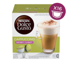 Cappuccino Light Dolce Gusto 16 capsules pour 8 tasses