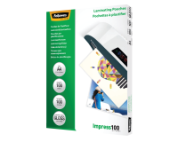Fellowes Laminating Pouch A4 2x100 Micron Glossy 100 Pieces