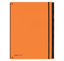Trieur Pagna Trend A4 7 intercalaires orange