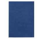Fellowes A4 Royal Blue Leather-Like Cover 100 pieces