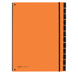 Trieur Pagna Trend A4 12 intercalaires orange