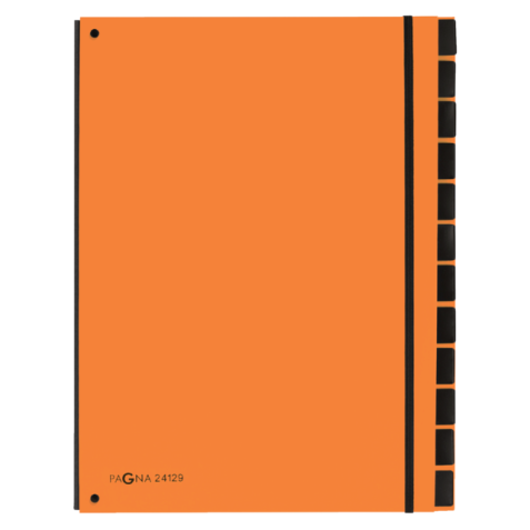 Trieur Pagna Trend A4 12 intercalaires orange