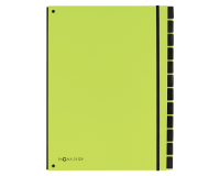 Trieur Pagna Trend A4 12 intercalaires vert pomme