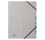 Trieur Pagna Easy A4 7 intercalaires bleu clair/bleu foncé
