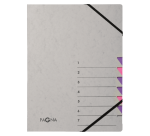 Pagna Easy A4 Sortierer 7 Register violett/rosa