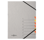 Trieur Pagna Easy A4 7 intercalaires jaune/orange