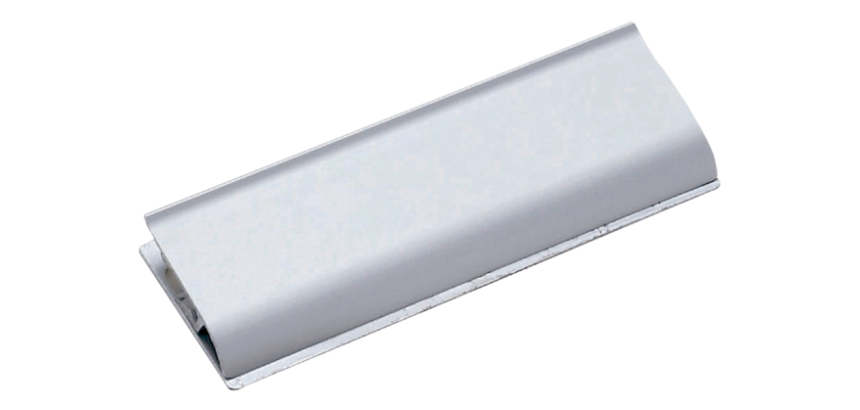 Rail pince MAUL 113x401mm aluminium adhésif