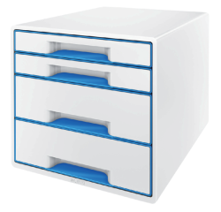 Gb_leitz wow bloc tiroir 4 blc/bl