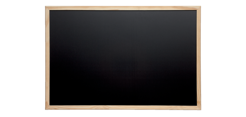 Krijtbord MAUL antraciet 30x40cm onbewerkt houten frame