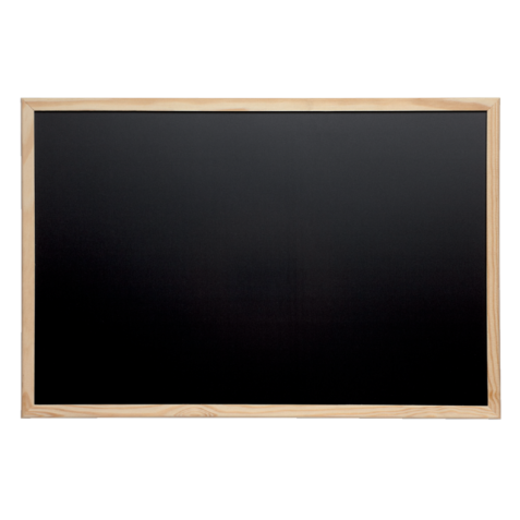 Krijtbord MAUL antraciet 30x40cm onbewerkt houten frame