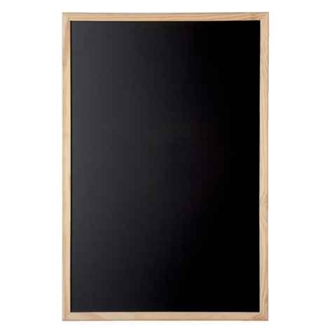 Tableau noir MAUL anthracite 40x60cm bois non-traité