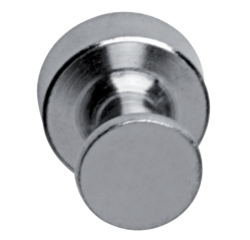 Aimant MAUL forme quille 12mm 3,5kg chrome