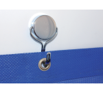 MAUL Neodymium Magnet with Hook Ø38.5mm 30kg Chrome