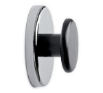 MAUL magnet with button Ø 65mm 12kg chrome/black