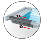 Porte-badge Durable 8921 Pushbox Duo 10 pièces