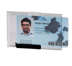 Badge Durable 8922 Pushbox mono 10 stuks