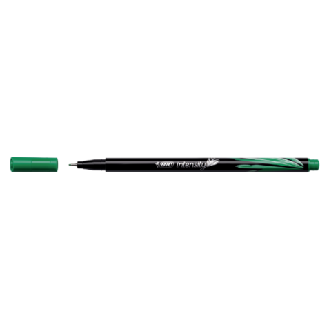 Fineliner BIC Intensity Fin vert boîte 12 pièces