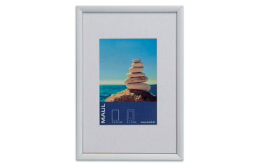 Fotolijst MAUL design 10x15cm aluminium frame zilver