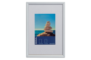 Fotolijst MAUL design 10x15cm aluminium frame zilver