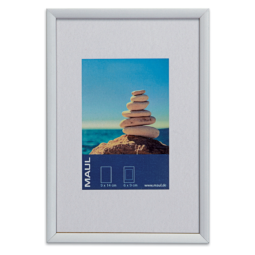 Cadre photo MAUL Design 10x15cm aluminium cadre argent