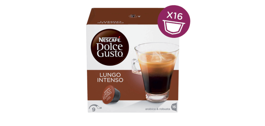 Capsules de café Nescafé Dolce Gusto Lungo Intenso N° 9 - Boîte de 16
