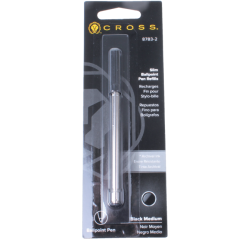 Balpenvulling Cross slim click M zwart