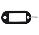 Black plastic Pavo keychain 100 pieces