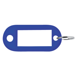 Porte-clés Pavo en plastique bleu