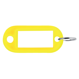 Porte-clés Pavo en plastique jaune